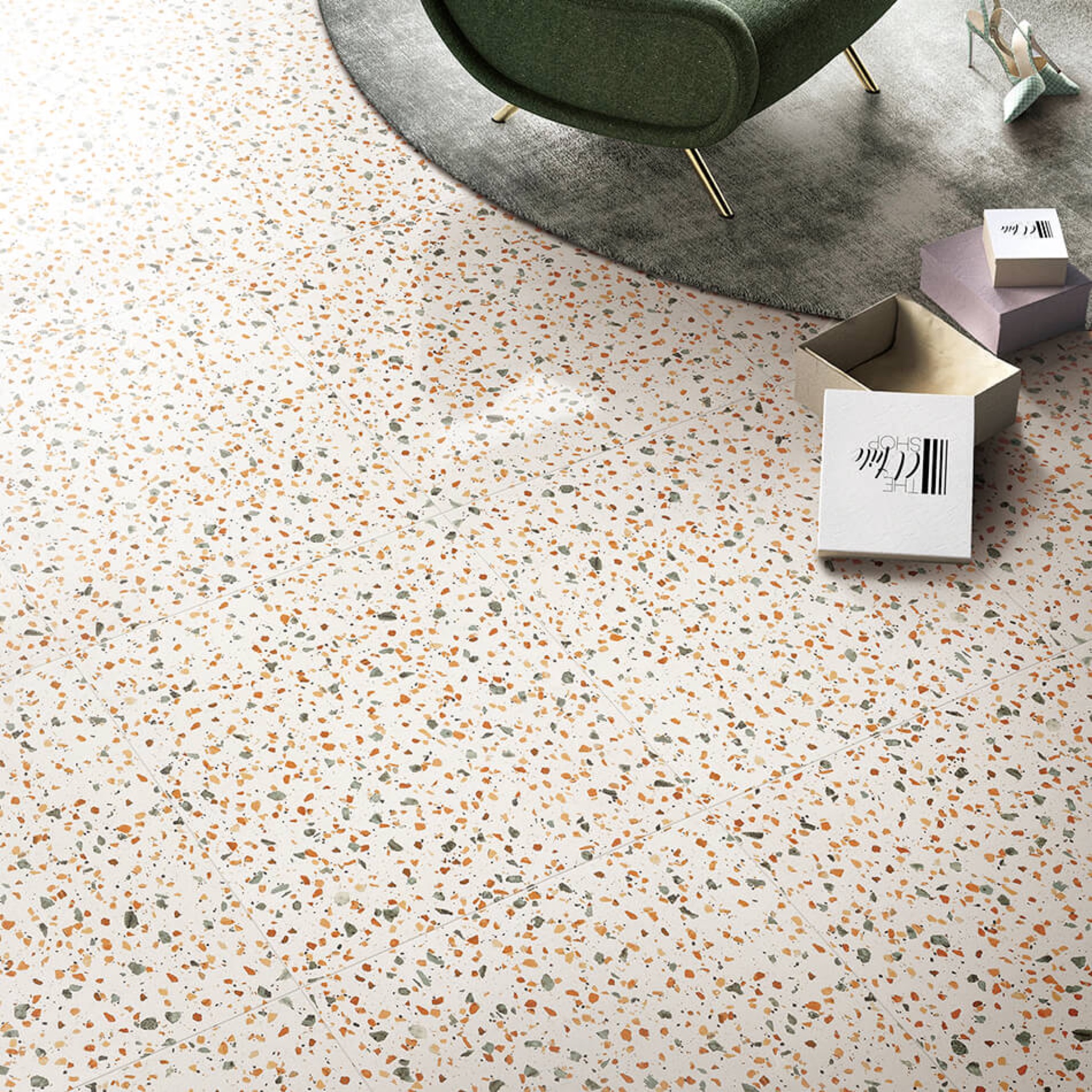 Terrazzo interior view
